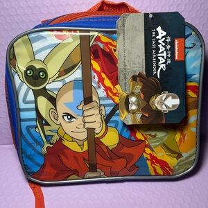 Nickelodeon Avatar Blue and Red Lunch Box